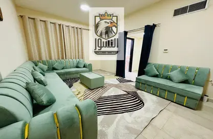 Apartment - 1 Bedroom - 2 Bathrooms for rent in Orient Tower 1 - Orient Towers - Al Bustan - Ajman