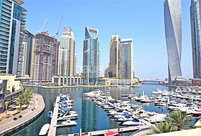 Villa - 3 Bedrooms - 6 Bathrooms for rent in Al Anbar Villas - Dubai Marina - Dubai