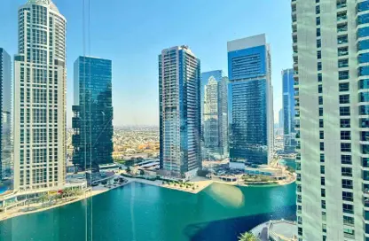 Apartment - 1 Bathroom for rent in Jumeirah Bay Towers - Jumeirah Lake Towers - Dubai