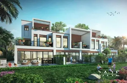 Townhouse - 4 Bedrooms - 3 Bathrooms for sale in Costa Brava 2 - Costa Brava at DAMAC Lagoons - Damac Lagoons - Dubai