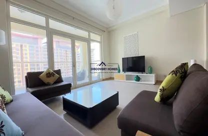 Apartment - 1 Bedroom - 2 Bathrooms for rent in Al Das - Shoreline Apartments - Palm Jumeirah - Dubai