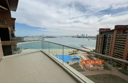 Apartment - 1 Bedroom - 2 Bathrooms for rent in Ruby - Tiara Residences - Palm Jumeirah - Dubai