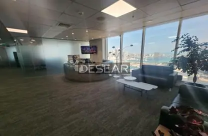 Office Space - Studio - 2 Bathrooms for rent in Al Habtoor Business Tower - Dubai Marina - Dubai