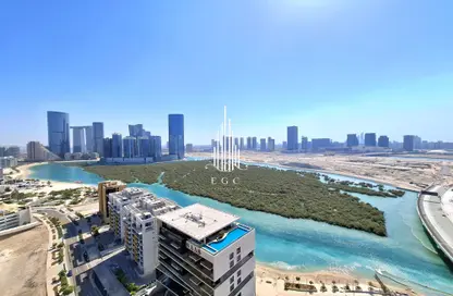 Apartment - 1 Bedroom - 2 Bathrooms for rent in Oceanscape - Shams Abu Dhabi - Al Reem Island - Abu Dhabi