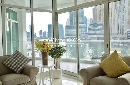 Apartment - 2 Bedrooms - 2 Bathrooms for rent in The Atlantic - Dubai Marina - Dubai