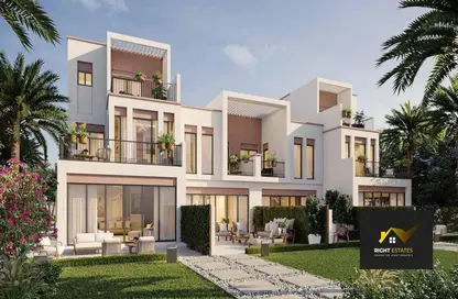 Townhouse - 3 Bedrooms - 3 Bathrooms for sale in Costa Brava at DAMAC Lagoons - Damac Lagoons - Dubai