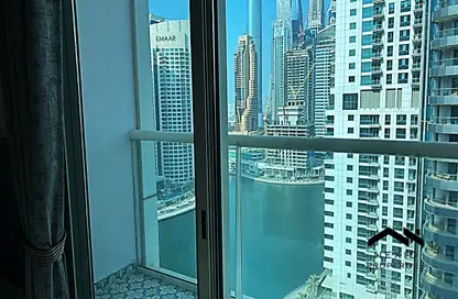 Apartment - 1 Bathroom for rent in Marina View Tower A - Marina View - Dubai Marina - Dubai