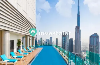 شقة - غرفة نوم - 1 حمام للبيع في تاور C - داماك تاورز من باراماونت - الخليج التجاري - دبي