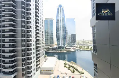 Apartment - 1 Bedroom - 2 Bathrooms for rent in Green Lakes Towers - JLT Cluster S - Jumeirah Lake Towers - Dubai