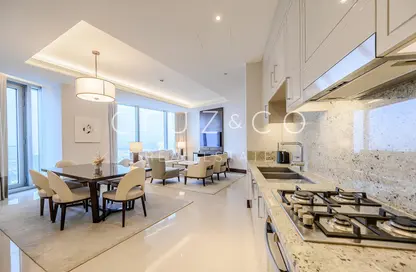Kitchen image for: Apartment - 2 Bedrooms - 2 Bathrooms for rent in The Address Sky View Tower 1 - The Address Sky View Towers - Downtown Dubai - Dubai, Image 1