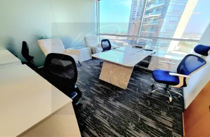 Office Space - Studio - 2 Bathrooms for rent in Concord Tower - Dubai Media City - Dubai