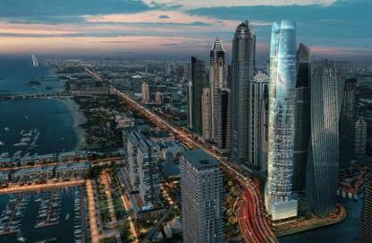 Apartment - 1 Bedroom - 2 Bathrooms for sale in Ciel Tower - Dubai Marina - Dubai