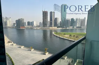 Apartment - Studio - 1 Bathroom for rent in Bay's Edge - Business Bay - Dubai