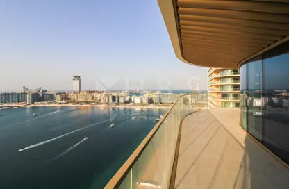 Apartment - 3 Bedrooms - 4 Bathrooms for rent in Grand Bleu Tower 2 - EMAAR Beachfront - Dubai Harbour - Dubai