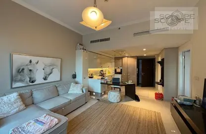 Apartment - 1 Bedroom - 2 Bathrooms for rent in Central Tower - Bay Central - Dubai Marina - Dubai