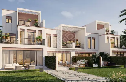 Townhouse - 3 Bedrooms - 3 Bathrooms for sale in Costa Brava 2 - Costa Brava at DAMAC Lagoons - Damac Lagoons - Dubai