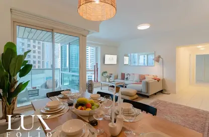 Apartment - 2 Bedrooms - 3 Bathrooms for rent in Al Mass Tower - Emaar 6 Towers - Dubai Marina - Dubai
