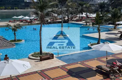 Apartment - 3 Bedrooms - 5 Bathrooms for rent in Beach Rotana - Tourist Club Area - Abu Dhabi