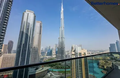 Apartment - 3 Bedrooms - 4 Bathrooms for rent in Act Towers - Opera District - Downtown Dubai - Dubai