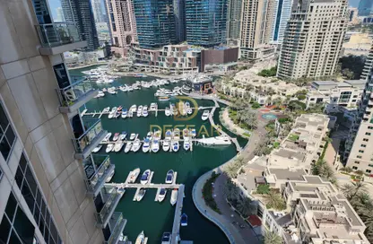 Apartment - 1 Bedroom - 1 Bathroom for rent in Al Habtoor Tower - Dubai Marina - Dubai