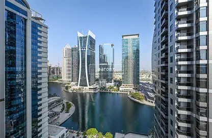 Apartment - 1 Bedroom - 1 Bathroom for rent in Green Lakes 3 - JLT Cluster S - Jumeirah Lake Towers - Dubai
