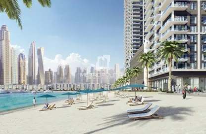 Apartment - 2 Bedrooms - 2 Bathrooms for sale in Beach Mansion - EMAAR Beachfront - Dubai Harbour - Dubai