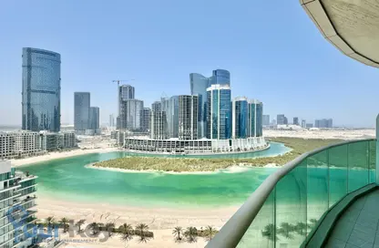 Apartment - 3 Bedrooms - 4 Bathrooms for rent in Beach Towers - Shams Abu Dhabi - Al Reem Island - Abu Dhabi