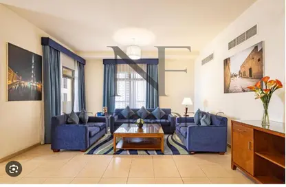 Apartment - 3 Bedrooms for rent in Roda Amwaj Suites - Amwaj - Jumeirah Beach Residence - Dubai
