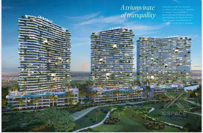 Apartment - 1 Bedroom - 1 Bathroom for sale in Golf Greens 1 - Tower B - Golf Greens - DAMAC Hills - Dubai