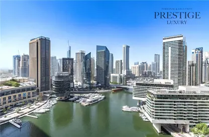 Apartment - 1 Bedroom - 2 Bathrooms for rent in Central Tower - Bay Central - Dubai Marina - Dubai