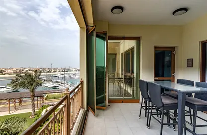 Apartment - 2 Bedrooms - 3 Bathrooms for rent in Marina Residences 6 - Marina Residences - Palm Jumeirah - Dubai