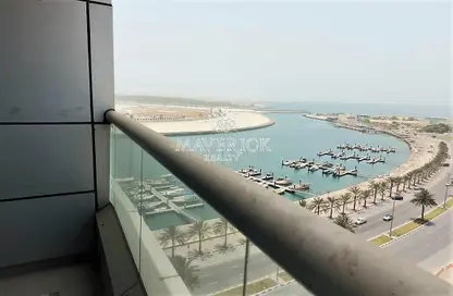 Apartment - 2 Bedrooms - 3 Bathrooms for rent in Beach Tower 1 - Al Khan Lagoon - Al Khan - Sharjah