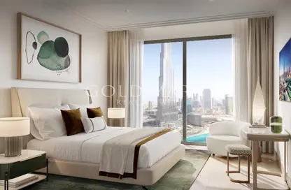 Apartment - 1 Bedroom - 2 Bathrooms for sale in St Regis The Residences - Burj Khalifa Area - Downtown Dubai - Dubai