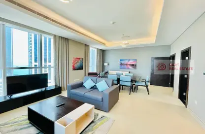 Apartment - 2 Bedrooms - 3 Bathrooms for rent in Al Jowhara Tower - Corniche Road - Abu Dhabi