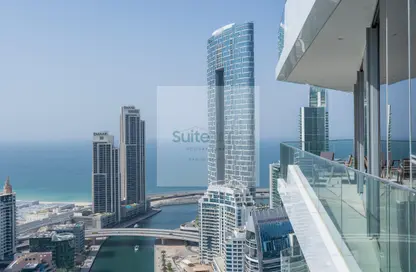 Apartment - 3 Bedrooms - 4 Bathrooms for rent in Stella Maris - Dubai Marina - Dubai