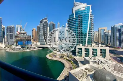 Apartment - 1 Bedroom - 1 Bathroom for rent in Time Place Tower - Dubai Marina - Dubai