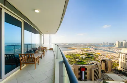 Apartment - 2 Bedrooms - 2 Bathrooms for rent in Trident Grand Residence - Dubai Marina - Dubai