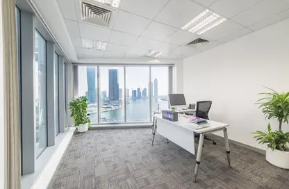 Office Space - Studio - 1 Bathroom for rent in Opal Tower - Business Bay - Dubai