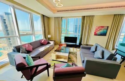 Apartment - 2 Bedrooms - 3 Bathrooms for rent in Al Jowhara Tower - Corniche Road - Abu Dhabi