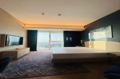 Room / Bedroom image for: Apartment - 1 Bathroom for rent in Lavender Garden Suites - Al Sufouh 1 - Al Sufouh - Dubai, Image 1