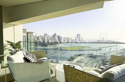 Apartment - 3 Bedrooms - 4 Bathrooms for sale in Beach Vista - EMAAR Beachfront - Dubai Harbour - Dubai