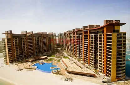 Apartment - 2 Bedrooms - 3 Bathrooms for rent in Ruby - Tiara Residences - Palm Jumeirah - Dubai