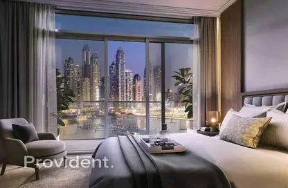 Apartment - 3 Bedrooms - 3 Bathrooms for sale in Palace Beach Residence - EMAAR Beachfront - Dubai Harbour - Dubai