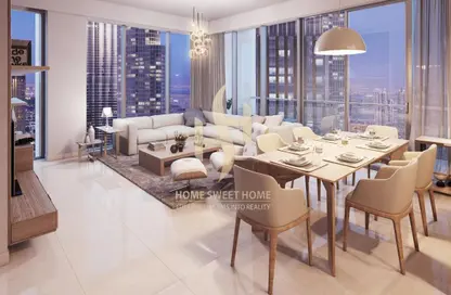 Apartment - 3 Bedrooms - 3 Bathrooms for sale in Forte 1 - Forte - Downtown Dubai - Dubai