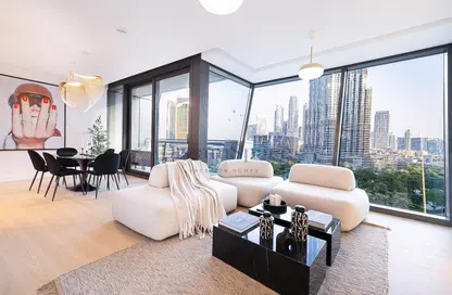 Apartment - 2 Bedrooms - 3 Bathrooms for rent in Burj Vista 1 - Burj Vista - Downtown Dubai - Dubai