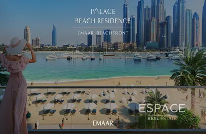 Apartment - 6 Bedrooms - 6 Bathrooms for sale in Palace Beach Residence - EMAAR Beachfront - Dubai Harbour - Dubai