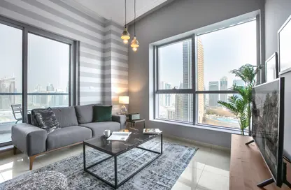 Apartment - 1 Bedroom - 2 Bathrooms for rent in Central Tower - Bay Central - Dubai Marina - Dubai