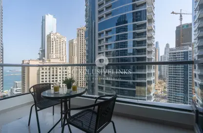 Apartment - 1 Bedroom - 2 Bathrooms for sale in Central Tower - Bay Central - Dubai Marina - Dubai