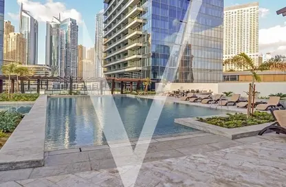 Apartment - Studio - 1 Bathroom for sale in Silverene Tower B - Silverene - Dubai Marina - Dubai