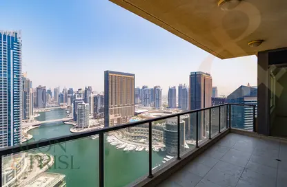 Apartment - 2 Bedrooms - 3 Bathrooms for rent in Marina Quays West - Marina Quays - Dubai Marina - Dubai